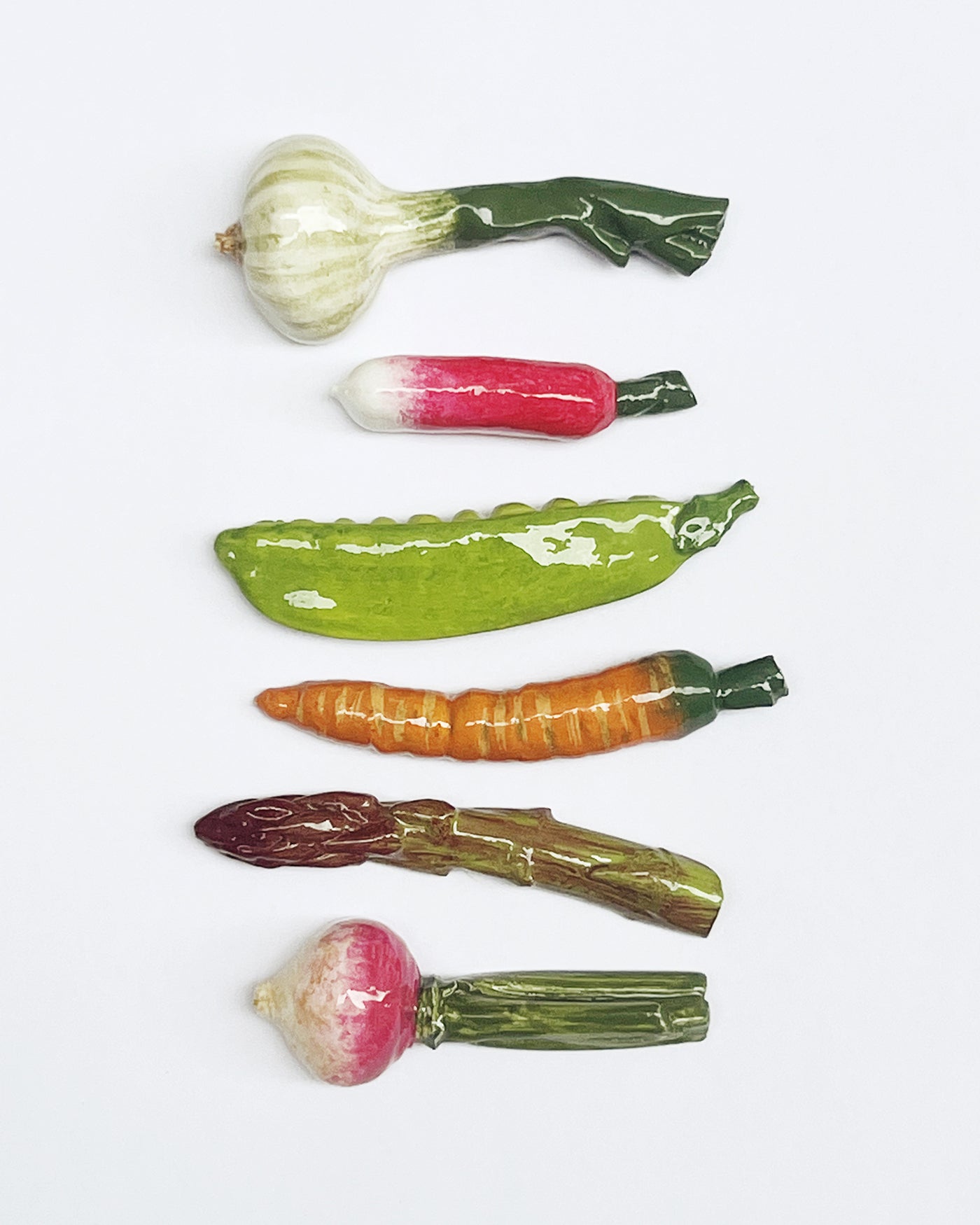 Les 6 porte-couteaux légumes de printemps – La Romaine Editions