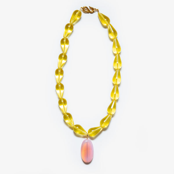 Le collier Big Drop Citrus