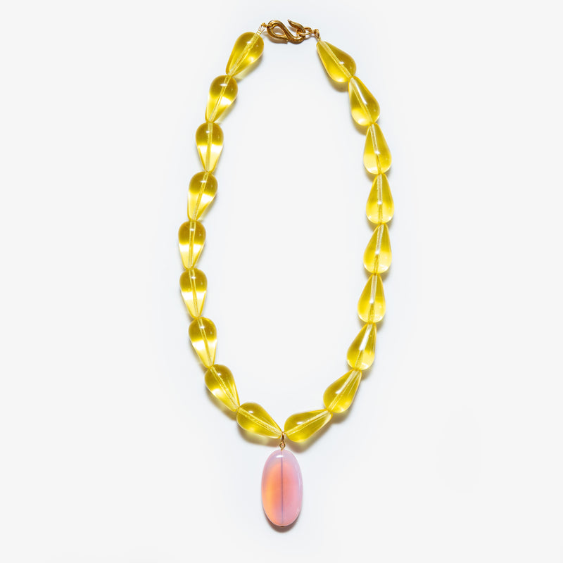 Le collier Big Drop Citrus