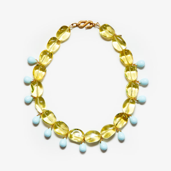 Le collier Bubble Citrus