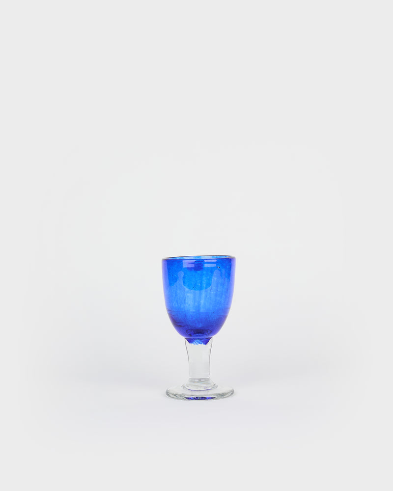 Blue glass