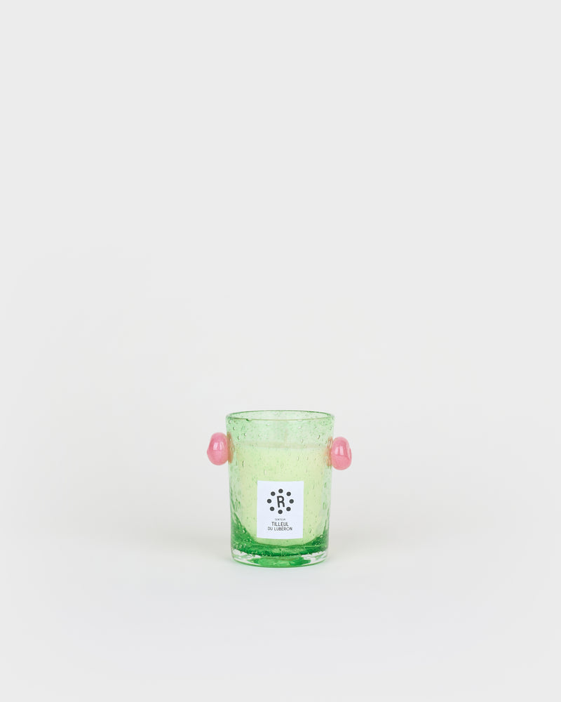 The Pivoine candle scented with Luberon lime blossom