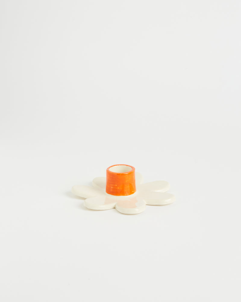 Le lot de 4 chandeliers marguerite